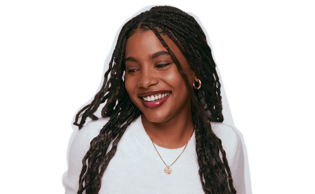 Gambar profil Emma, yang berumur 35 tahun tahun. Niatnya ditetapkan pada Di sini untuk dating.